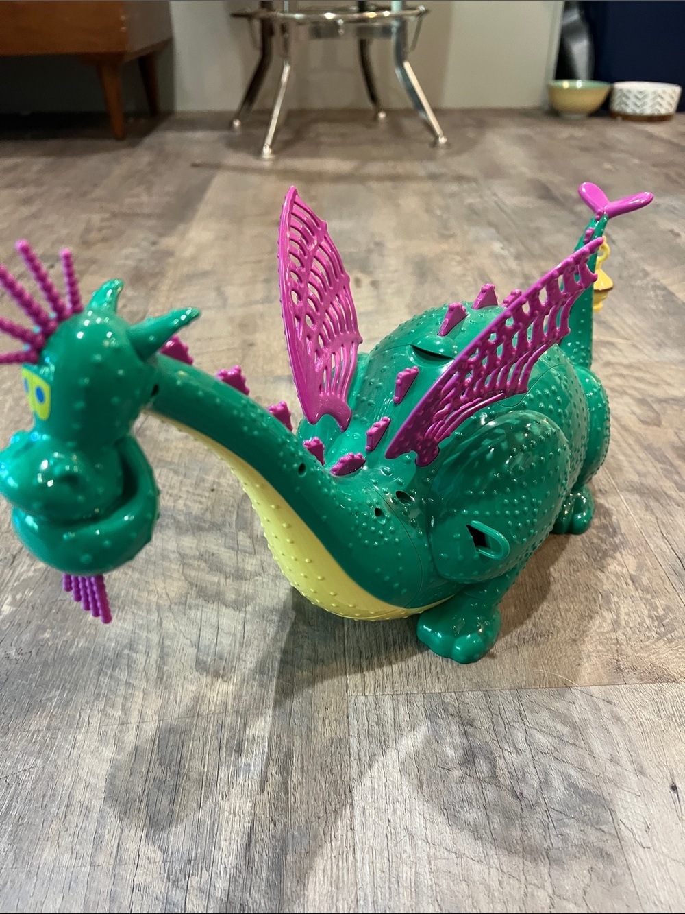 NEW Disney Main Street Electrical Parade Light Up Elliott Dragon Popcorn Bucket